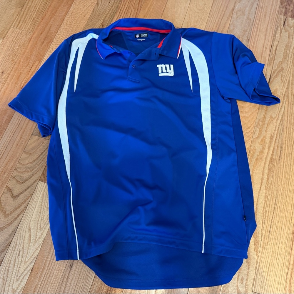 NFL Royal Blue Polo with Red Trim